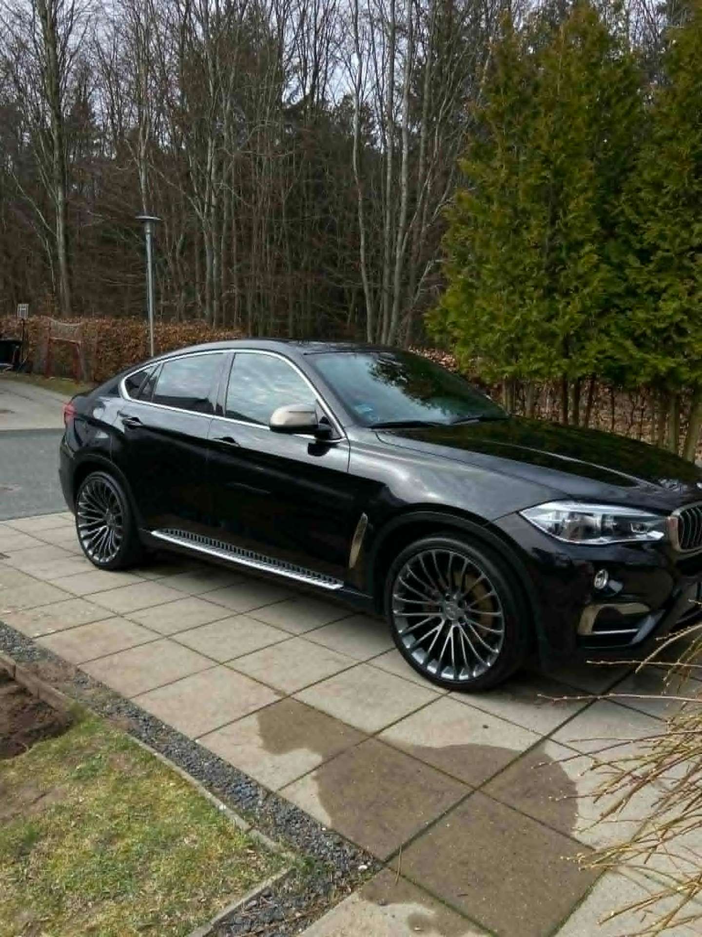 BMW X6 efter behandling
